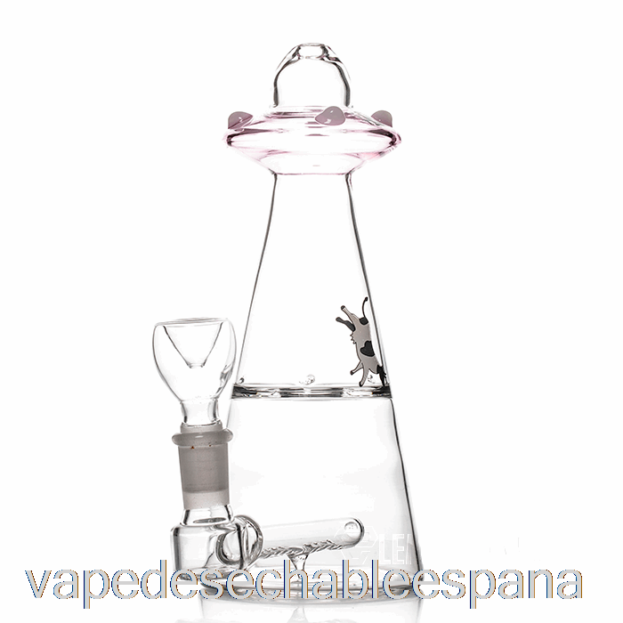 Vape Desechable España Cáñamo Ufo Vortex Bong Rosa